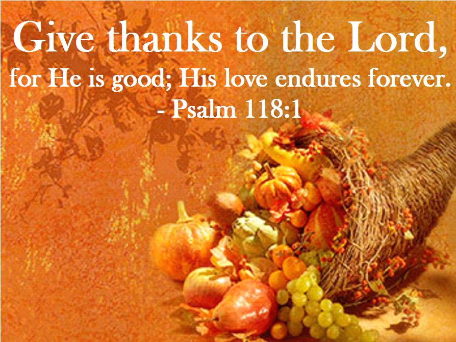 Happy Thanksgiving Give Thanks To The Lord Teaching With Truth